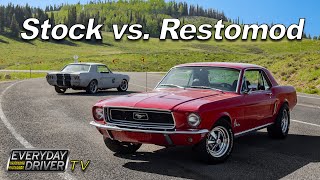 Stock 1968 Mustang vs. 1967 Restomod - Classic Mustangs | Everyday Driver TV Season 3