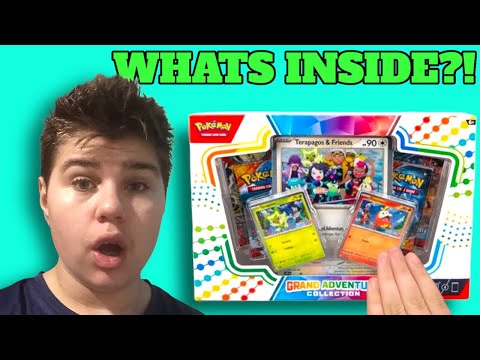 Opening Pokémon’s Grand Adventure Collection Box!