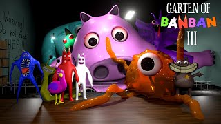 Garten of BanBan 3 - ALL NEW BOSSES (FULL Gameplay #2)