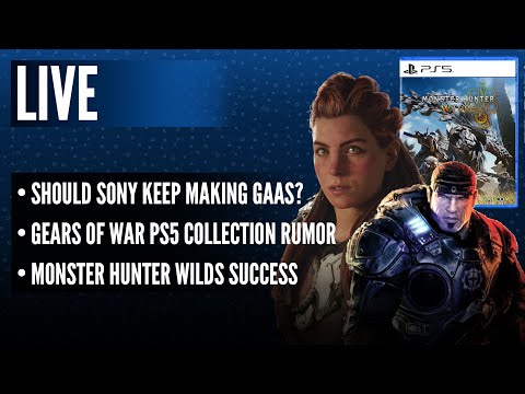 Should Sony Keep Making GAAS? | Gears of War PS5 Collection Rumor | Monster Hunter Wilds Success