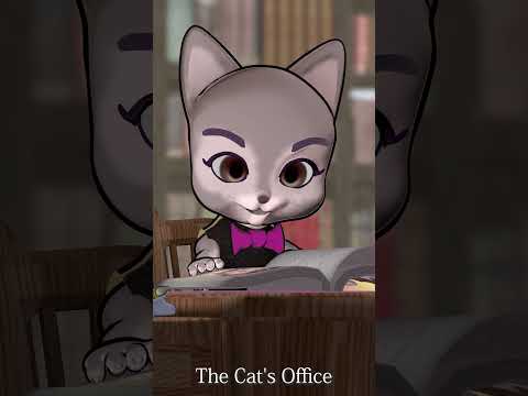 Cat's office ~ A fantasy about a small government office #Shorts #bedtimestories #japanesefairytale