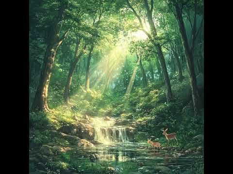 Serenity in the Enchanted Forest 🌳✨ | Chubby Art Studio #relaxingmusic