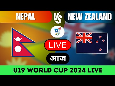 🔴Live: Nep vs Nz | U19 World Cup | LIVE MATCH SCORE | NepalU19 vs New ZealandU19 | |