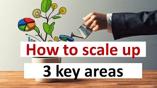 How to scale up the business – 3 areas you have to pay attention to