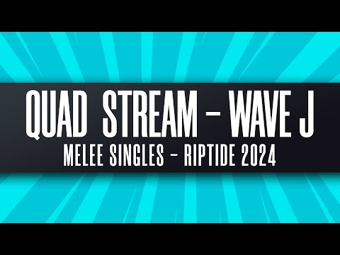 [Quad Stream] - Riptide 2024 - Melee Singles - Pools Wave J