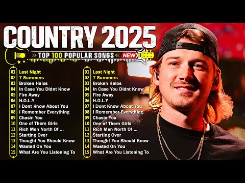 Country Songs 2025 🌟 Morgan Wallen, Luke Combs, Jason Aldean, Luke Bryan, Chris Stapleton,Kane Brown