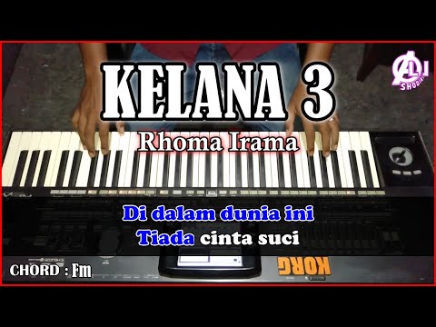 KELANA 3 - Rhoma irama - Karaoke Dangdut Korg Pa3x (Chord&Lirik)