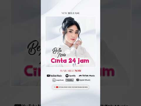 Dengerin lagu terbaru aku "Cinta 24 Jam" di Digital Streaming Platform 💖