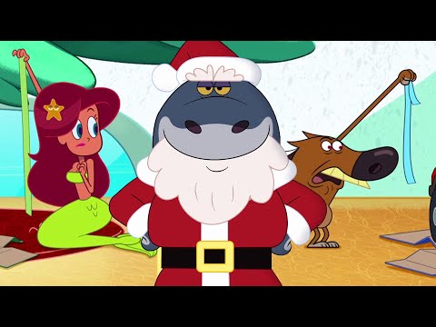 ZIG e SHARKO 🌴 Vamos trocar presentes? 🎁 Zig e Sharko Brasil | Desenho Animado em português