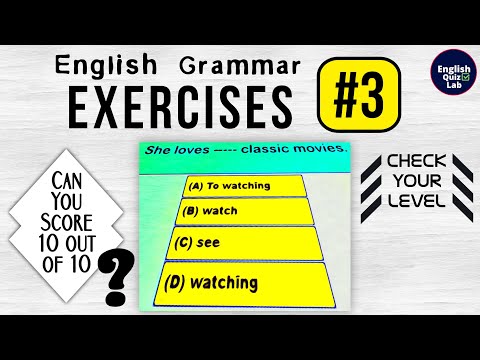 Grammar Exercise- 3 | Check your Level