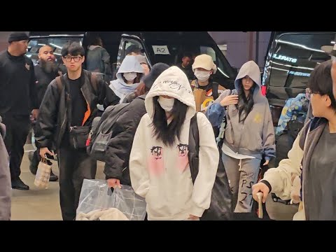 [FANCAM] 241123 트와이스 (TWICE) LAX 공항 출국 Departure