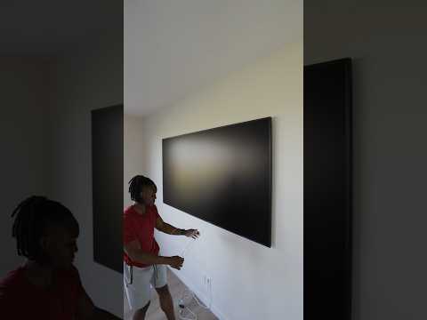 85" Samsung Frame TV unboxing & setup!