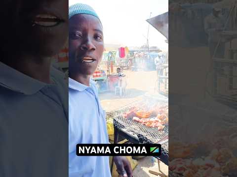 Nyama Choma Obsession Level:💯! This Guy is a Legend! #shorts #tanzania #nyamachoma