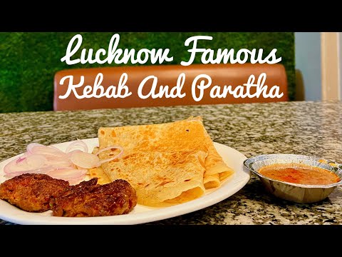 लखनऊ का मशहूर कवाब पराठा | Lucknow Famous Kebab And Paratha | Lucknow | Asif Shravasti