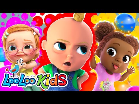 Feelings and Colors 😃 HAPPY - SAD and COLORS🌈 Toddler Nursery Rhymes - LooLoo Kids