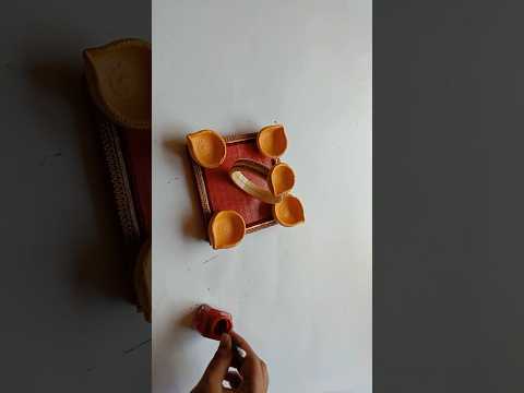 Diy Beautiful Diwali Special Diya Decoration #shorts #viral#diyacraft