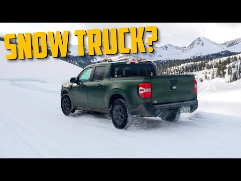 Is the New 2025 Ford Maverick Hybrid AWD Any Good in the Snow?