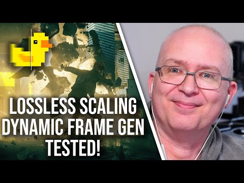 Lossless Scaling Dynamic Frame-Gen To Screen Refresh Rate: Impressive!