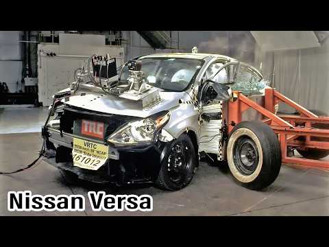 NISSAN VERSA 2016 LEFT SIDE MDB - Crash test - MOVING BARRIER MODE