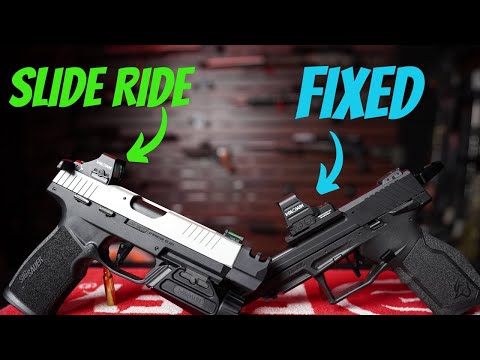 Fixed Red Dot Versus Slide Ride Red Dot