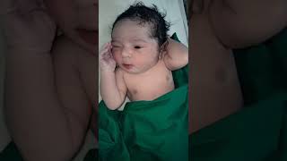 Cute NewBorn Baby ✌️✌️💃💃#shorts #viral #baby #newborn #shortsvideo #trending