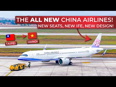 Economy from Taipei to Hanoi aboard CHINA AIRLINES innovative new Airbus A321neo! | BRUTALLY HONEST