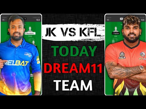 JK vs KFL Dream11 Team, JK vs KFL Dream11 Prediction, JK vs KFL Dream11: Fantasy Tips Analysis