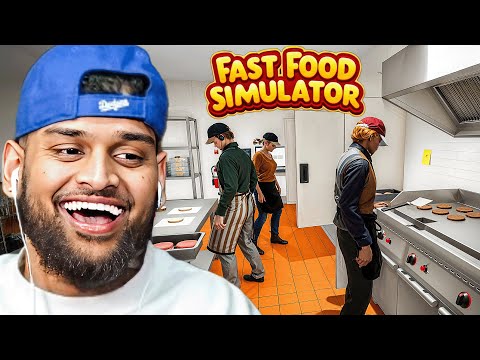 WE OPENED OUR OWN FAST FOOD RESTAURANT (Fast Food Simulator)