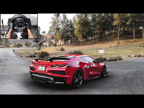 1200HP Chevrolet Corvette Z06 | Forza Horizon 5 | Thrustmaster T300RS Gameplay