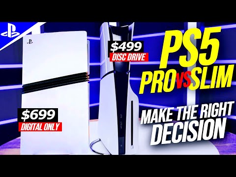 💥(PS5 PRO VS PS5 SLIM) Is it Worth Waiting for the PS5 Pro or Buying the PS5 Slim Right Now?