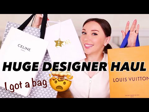 Designer Haul + Bag Unboxing: Louis Vuitton, Dior, Celine, Givenchy, & Nordstrom Shopping Spree