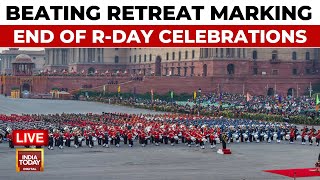 LIVE Beating Retreat Ceremony From Delhi's Vijay Chowk, Marks End Of Republic Day Celebrations