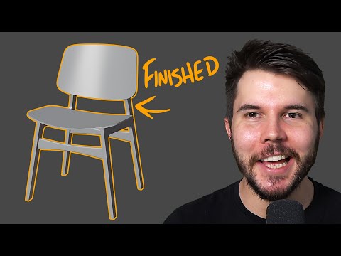 Blender Beginner Modeling Chair Tutorial - Part 6: Creases & Shearing