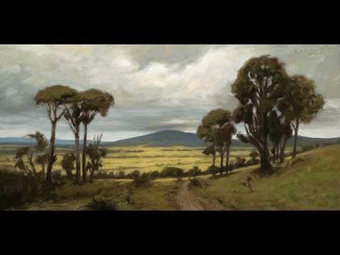 Landscape Painting Demonstration - Oil Painting Instruction - Episode 4