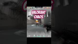 Valorant Chaos #gamer #valorant #fyp #shortsfeed #memes #viralshorts #youtubeshorts