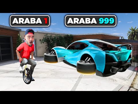 HER KAZA YAPTIGIMDA YENI ARABA GELIYOR - GTA 5 MODS