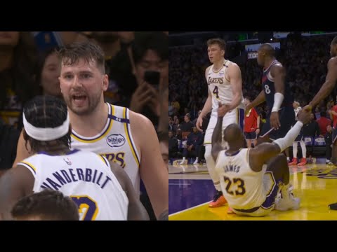 Luka Doncic, LBJ & NEW Lakers UNSTOPPABLE VS Clippers! Shocks them! Full Takeover Highlights! Insane