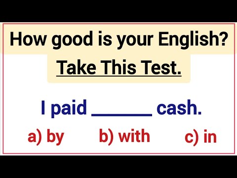 How good is your English? 📘English Grammar Test ✍️ Advanced level.