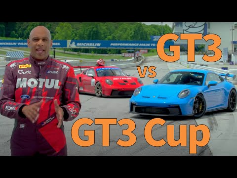 The 2022 Porsche 911 GT3 vs GT3 Cup Car