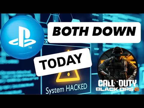 PSN DOWN Today! Both PlayStation Network & BO6 Connection Failed