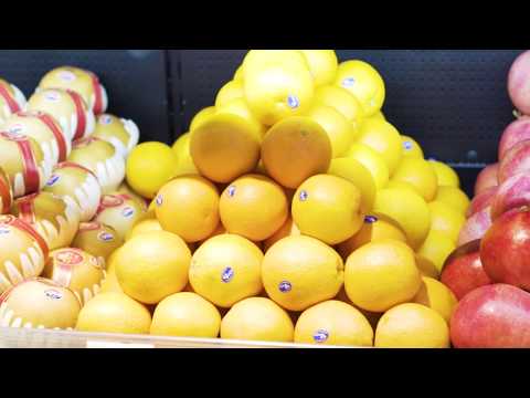 Footage Fruits in supermarket #stockfruit #footagefree