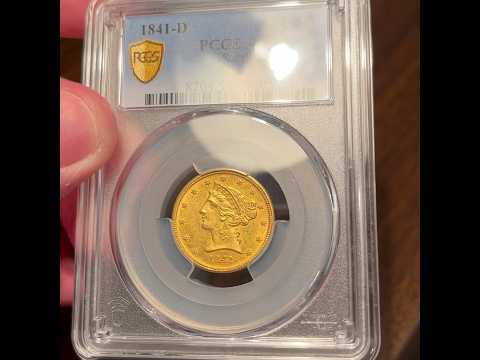 1841 Dahlonega $5 Gold