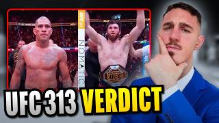 My Reaction To Alex Pereira Losing At UFC 313 | Tom Aspinall