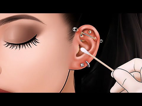 Ear Treatment ASMR for Stress Relief || Ear Cleaning ASMR #ASMR #EarTreatment #EarCleaningASMR