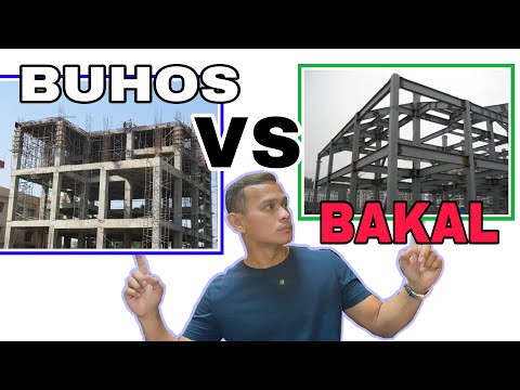 ANO MAGANDANG GAMITIN BUHOS O STEEL FRAME STRUCTURE? RCC VS H-BEAM