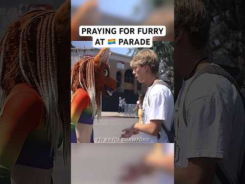 Preacher Prays For GAY Furry🏳️‍🌈😱 #viral #shorts