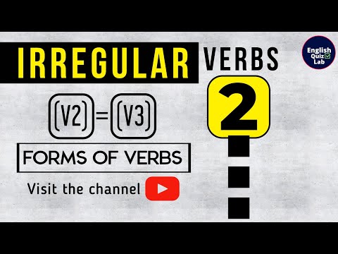 Verbs | V2 = V3 part-2