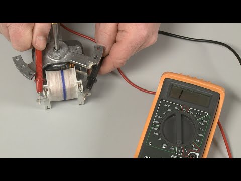 Oven Convection Fan Motor Testing