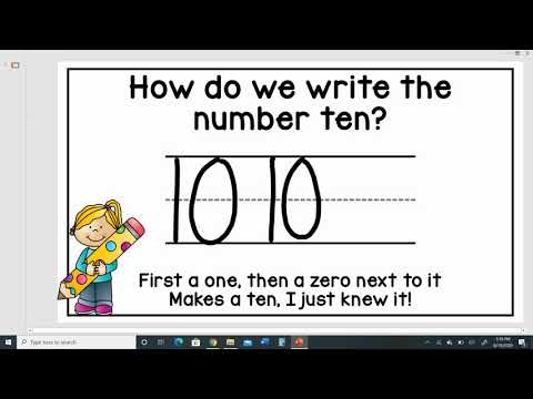 How To Write The Number 10