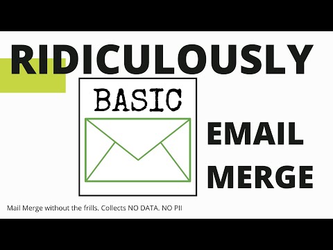 Quick Demo Ridiculously Easy Email Merge